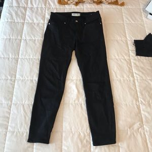 Madewell 9” mid rise skinny jeans